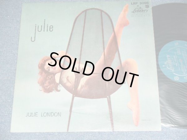画像1: JULIE LONDON - JULIE  ( Turquoise color Label Ex+/Ex++ Looks:Ex+) / 1957 MONO 1st PRESS Turquoise Color LABEL Used LP
