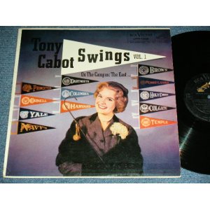 画像: TONY CABOT & HIS ORCHESTRA - TONY CABOT SWINGS ON THE CAMPUS  VOLUME 1: THE EAST  / 1956 US ORIGINAL MONO Used LP  