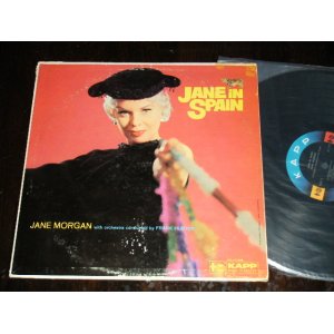 画像: JANE MORGAN - JANE IN APAIN ( Ex-/MINT- ) / 1959  US AMERICA ORIGINAL MONO Used LP 