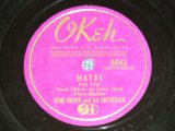 画像: GENE KRUPA and His ORCHESTRA with Vocal IRENE DAYE & HOWARD DU LANY - MAYBE  / US ORIGINAL Used 78rpm SP 