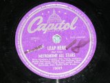 画像: METRONOME ALL STARS ( DIZZY GILLESPIE,BILL HARRIS,BUDDY DeFRANCO,FLIP PHILLIPS,NAT king COLE,BILLY BAUER,EDDIE SAFRANSKI,BUDDY RICH ) -LEAP HERE / US ORIGINAL Used 78rpm SP 