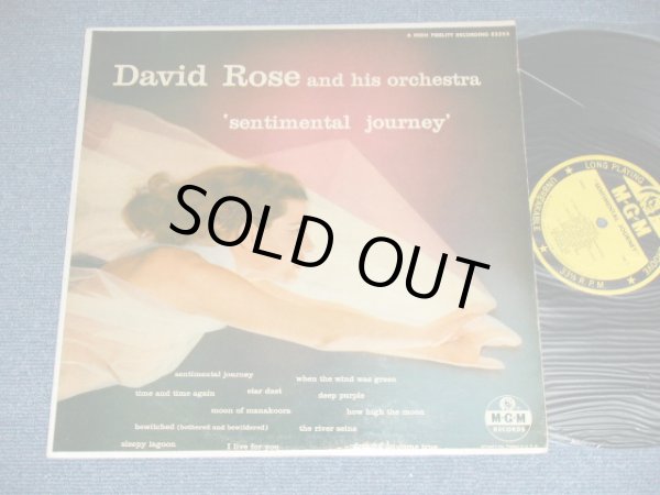 画像1: DAVID ROSE and His Orchestra - SENTIMENTAL JOURNEY (Ex+++/Ex++ )  / 1955 US AMERICA ORIGINAL "YELLOW LABEL" MONO Used LP