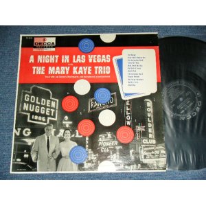 画像: The MARY KAYE TRIO ( Most Famous FEMALE GUITARIST )  - A NIGHT IN LAS VEGAS  / 1956 US ORIGINAL MONO LP