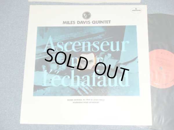 画像1: MILES DAVIS QUINTET : ost  - ASCENSEUR POUR L'ECHAFAUD  (Ex+++/MINT- )/ 1960's  US ORIGINAL RED Label  Used LP 