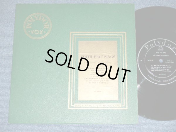 画像1: EDITH PIAF - EDITH PIAF SIMGS / 1950's US AMERICA ORIGINAL MONO Used 10" inch LP 