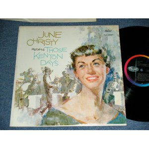 画像: JUNE CHRISTY - RECALLS THOSE KENTON DAYS ( Ex,VG+++/Ex+++ ) / 1959 US AMERICA ORIGINAL "BLACK with RAINBOW & LOGO on LEFT Label" MONO Used LP 