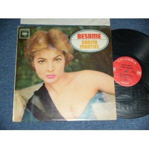 画像:  SARITA MONTIEL ( SPANISH FEMALE POP SINGER ) - BESAME!  ( Ex+,EX/Ex+++ ) / Early 1960's  US AMERICA ORIGINAL '2 EYES Label' MONO Used   LP