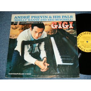 画像: ANDRE PREVIN and His PAL ( SHELLY MANNE & RED MITCHELL )  - "GIGI"  / 1958 US AMERICA ORIGINAL "YELLOW Label" MONO Used LP 