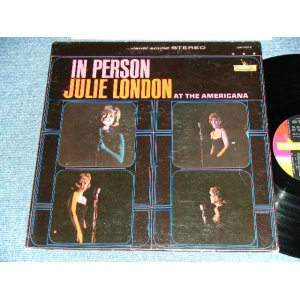 画像: JULIE LONDON - IN PERSON AT THE AMERICANA ( Ex+/Ex++ Looks:Ex ) / 1964 US AMERICA ORIGINAL STEREO Used LP