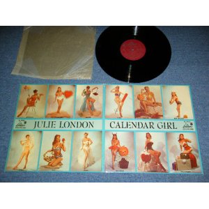 画像: JULIE LONDON - CALENDAR GIRL ( MINT-/Ex++ ) / 1956 US AMERICA ORIGINAL MONO "MARLOON  LABEL" Used LP