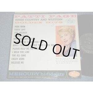 画像: PATTI PAGE - SINGS COUNTRY AND WESTERN GOLDEN HITS ( Ex+/VG+++ Looks:VG++- )  /1961 US ORIGINAL MONO Used LP
