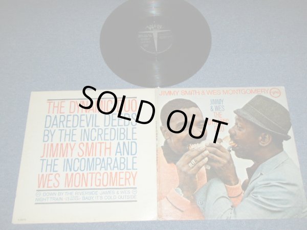 画像1: JIMMY SMITH  & WES MONTGOMERY- JIMMY & WES THE DYNAMIC DUO ( Ex/Ex++ Looks:Ex+)  / 1967 US AMERICA ORIGINAL MONO Used LP  