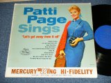 画像: PATTI PAGE - SINGS LET'S GET AWAY FROM IT ALL ( Ex/Ex )  /1960's  US ORIGINAL MONO Used LP