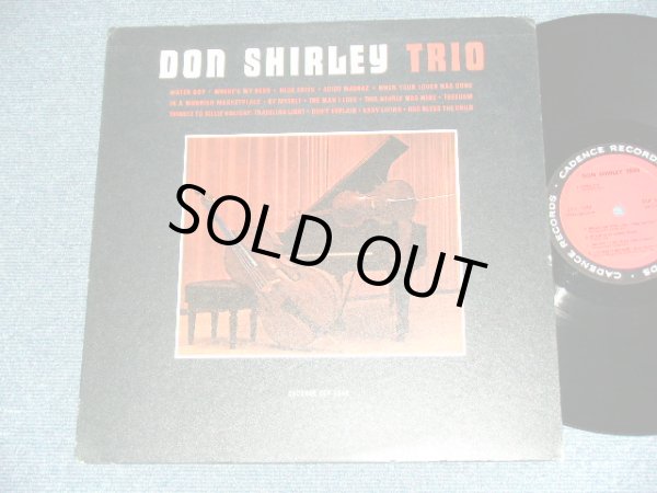 画像1: DON SHIRLEY  TRIO -  DON SHIRLEY  TRIO ( Ex++/Ex++) /1963? ORIGINAL "2nd Press RED  LABEL" MONO Used LP