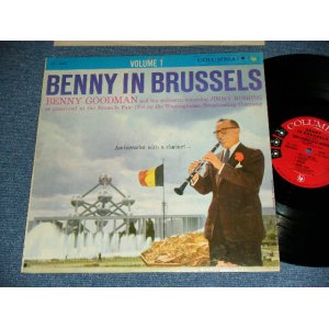 画像: The BENNY GOODMAN - BENNY IN BRUSSELS ( Ex++/Ex++ Looks:Ex+ )/ 1956 US ORIGINAL "6 EYES  Label" MONO Used LP  