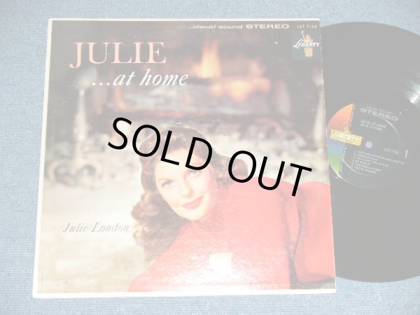 画像1: JULIE LONDON - JULIE ... AT HOME  ( Ex,Ex+/Ex+ ) / 1960 US AMERICA ORIGINAL STEREO Used  LP 