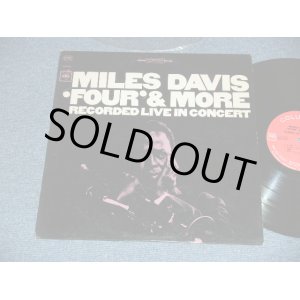 画像: MILES DAVIS  - FOUR & MORE   ( Matrix # A:1A/B:1A!!!! Ex++,Ex/MINT- )  )   / 1965 US ORIGINAL 1st  Press "Black 360 Sound  Label" STEREO Used LP 