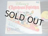 画像: v.a. OMNIBUS ( LARRY GROCE.The MIKE SAMMES SINGERS,and The DISNEYLAND CHILDREN'S SING-ALONG CHORUS) -DISNEY'S CHRISTMAS FAVORITES ( Ex++/Ex+++)  /  1979  US AMERICA ORIGINAL  Used  LP