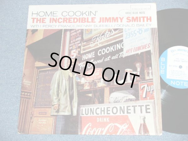 画像1: JIMMY SMITH  with PERCY FRANCE,,KENNY BURRELL,DONALD BAILEY -  HOME COOKIN'  : THE INCREDIBLE JIMMY SMITH   (Ex+++/MINT-  / 1963 US AMERICA ORIGINAL "1st PRESS NEW YORK USA  on LABEL" MONO Used LP 