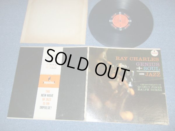 画像1: RAY CHARLES - GENIUS+SOUL=JAZZ  (Ex++/Ex+++) / 1960's  US AMERICA ORIGINAL "CAPITOL Record Club Release" MONO Used LP