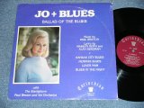 画像: JO STAFFORD - JO + BLUES : BALLAD OF THE BLUES (Ex++/Ex++) / 1978 US AMERICA ORIGINAL Used LP 