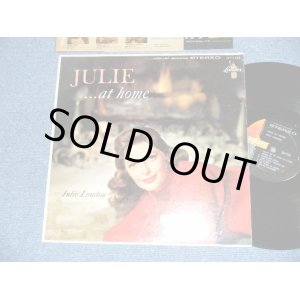 画像: JULIE LONDON - JULIE ... AT HOME  ( Ex++/Ex+ Looks:Ex+++ ) / 1960 US AMERICA ORIGINAL "MULTI COLOR Label" STEREO Used  LP 