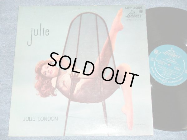 画像1: JULIE LONDON - JULIE  ( Turquoise color Label Ex++/Ex+++) / 1957 MONO "1st PRESS Turquoise Color LABEL" Used LP