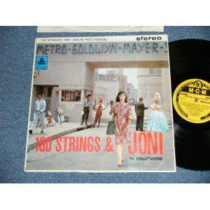 画像: JONI JAMES -  100 STRINGS AND JONI IN HOLLYWOOD ( Ex+/Ex+) / 1950's UK ENGLAND  ORIGINAL  STEREO "YELLOW Label"  Used  LP
