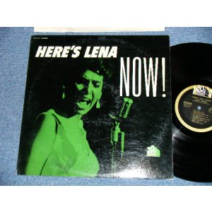 画像: LENA  HORNE -HERE'S LENA NOW! ( Ex++/Ex+++ )    / 1964 US AMERICA ORIGINAL STEREO  Used LP 