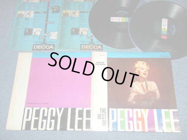 画像1: PEGGY LEE - THE BEST OF  ( Ex++Ex+++) / 1964 US AMERICA ORIGINAL STEREO Used  2-LP's 