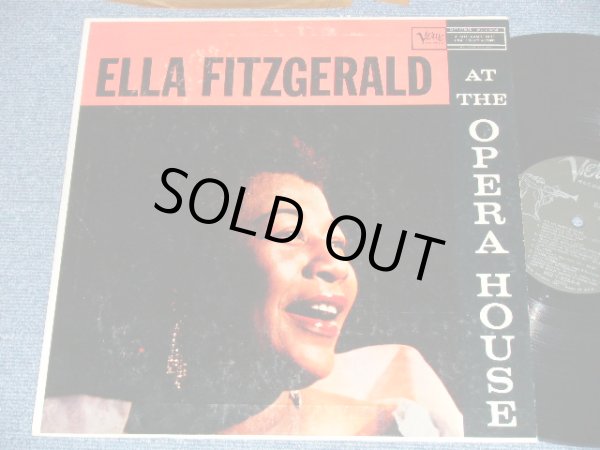 画像1: ELLA FITZGERALD - AT THE OPERA HOUSE ( Ex+/Ex++)  /  1958 US AMERICA ORIGINAL "1st Press Label" MONO Used LP