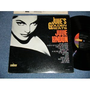 画像: JULIE LONDON - JULIE'S GOLDEN GREATS ( BLACK JACKET 1st PRESS  ) ( Ex+/Ex+++ Looks: Ex++) / 1963 US AMERICA ORIGINAL MONO Used LP