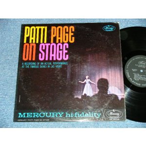 画像: PATTI PAGE -  ON STAGE  ( Ex++/Ex+++ A-1 Intro : SCRATCHES)    / 1963 US AMERICA  ORIGINAL MONO Used LP