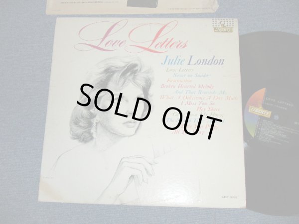 画像1: JULIE LONDON - LOVE LETTERS ( Ex+/Ex++ Looks:Ex+ ) /1962 US AMERICA ORIGINAL MONO Used LP