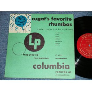 画像: XAVIER CUGAT - CUGAT'S FAVORITE RHUMBAS ( Ex+/Ex ) / 1949 US ORIGINAL "GREEN JACKET Version" MONO Used 10" LP 