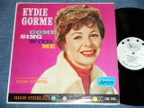 画像: EYDIE GORME - COME SING WITH ME  ( Ex++,Ex+++) / 1961 US AMERICA ORIGINAL "WHITE LABEL PROMO"  MONO LP