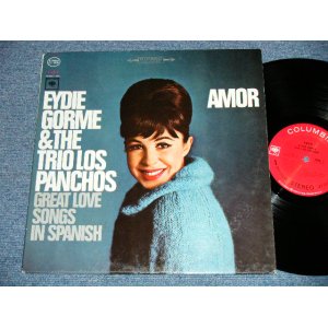 画像: EYDIE GORME & TRIO LOS PANCHOS -  AMOR ( Ex+++/Ex+++ )  / 1964 US AMERICA ORIGINAL 1st press "BLACK 360 SOUND" Label STEREO Used LP