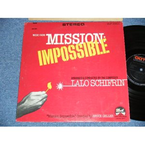 画像: TV OST ( LALO SCHIFRIN ) - MISSION : IMPOSSIBLE ( Ex+/Ex+++ )  / 1967 US AMERICA ORIGINAL "2nd Press Label" STEREO Used LP 