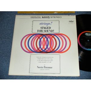 画像: NORRIE PARAMOR - STRINGS! STAGED FOR SOUND!  (Ex+++/Ex++) / 1962 US AMERICA ORIGINAL 'BLACK with RAINBOW Band Label' STEREO Used LP  