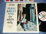 画像: PEARL BAILEY - SINGS FOR ADULTS ONLY (  Ex/Ex++ Looks:Ex+) / 1959 US AMERICA "1st Press WHITE With Colored Spokes Label"  MONO Used LP 