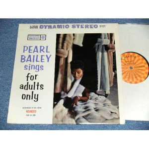 画像: PEARL BAILEY - SINGS FOR ADULTS ONLY (  Ex+++/MINT- A-1,2,3,:Ex+ ) / 1960's  US AMERICA 2nd Press "ORANGE TARGET Label"  STEREO  Used LP 