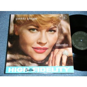 画像: PATTI PAGE - INDISCRETION ( Ex++/Ex++ Looks:Ex+)  /1959  US ORIGINAL  MONO  Used LP