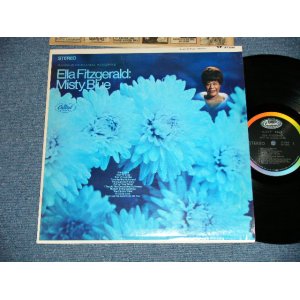 画像: ELLA FITZGERALD - MISTY BLUE  ( Ex++/Ex+++ )  /  1968 US AMERICA ORIGINAL "BLACK with RAINBOW & CAPITOL Logo on TOP" Label  STEREO Used LP 