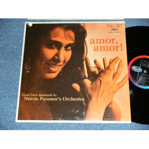 画像: NORRIE PARAMOR - AMOR! AMOR! ( Ex-/Ex++)   / 1960'S US AMERICA ORIGINAL 1st Press  'BLACK with COLOR Band Label' MONO  LP  