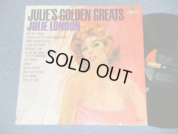 画像1: JULIE LONDON - JULIE'S GOLDEN GREATS ( COLOR JACKET ) ( Ex++,Ex/Ex+++) / 1963 US AMERICA ORIGINAL "OLD Style 1st Press Lavel" MONO Used LP