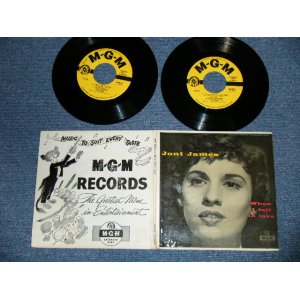 画像: JONI JAMES -  WHEN I FALL IN LOVE  ( Ex++/Ex+++ )  / 1955 US AMERICA ORIGINAL"YELLOW LABEL" MONO Used 7"45 rpm Double EP with PICTURE SLEEVE 