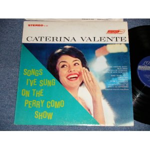 画像: CATERINA VALENTE - SONGS I'VE SUNG ON THE PERRY COMO SHOW ( Ex++/Ex+++)  / 1963 UK EXPORT US AMERICA ORIGINAL STEREO Used LP 