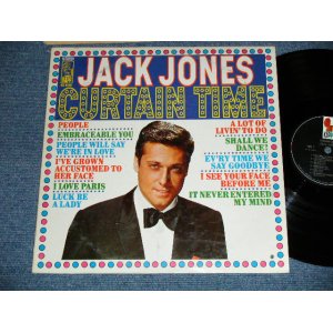 画像: JACK JONES - CURTAIN TIME  ( Ex+, Ex/Ex++) / 1968 US AMERICA ORIGINAL STEREO  Used LP 