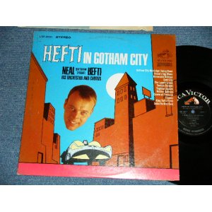 画像: NEAL HEFTI AND HIS ORCHESTRA AND CHORUS   -  HEFTI  IN GOTHAM CITY ( Ex+/Ex+ Looks: Ex+++)  / 1966 US AMERICA ORIGINAL STEREO  Used  LP 