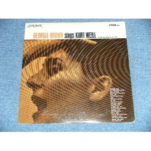 画像: GEORGIA BROWN - SINGS KURT WEILL ( Ex/Ex+++ )    / 1963 US AMERICA ORIGINAL "ffss UK EXPORT Wax Vinyl"   STEREO  Used LP 
